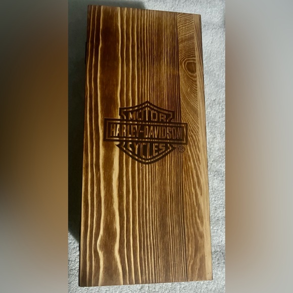 Harley-Davidson Other - Harley-Davidson Wooden Storage Box